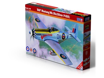 RAF P-51 Mustang Mk Iva Silver P-51 