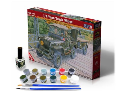 1/4 Tonn Truck "Willys" SUPER SET 
