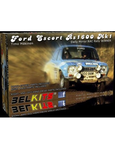 FORD ESCORT Rs1600 MK.1 Makinen RAC 1973 
