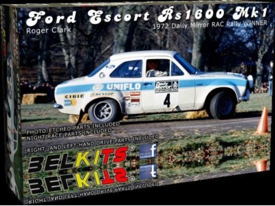 Ford Escort Rs1600 Mk.1 Clark RAC 1972 