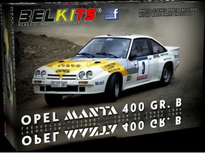 OPEL MANTA 400 GR.B Tour de corse 1984 Frequelin -"Tilber" 