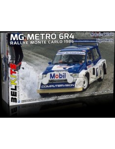 MG METRO 6R4,Rallye Monte Carlo 1986 