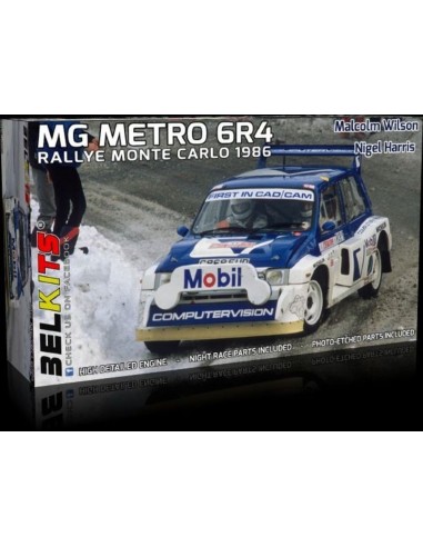 MG METRO 6R4,Rallye Monte Carlo 1986 