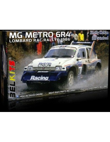 MG METRO 6R4,Lombard RAC Rallye 1986 