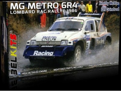 MG METRO 6R4,Lombard RAC Rallye 1986 