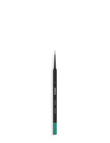 Round Synthetic Brush, Triangular Handle No. 0 