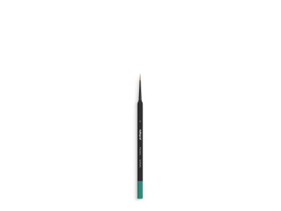 Round Synthetic Brush, Triangular Handle No. 0 