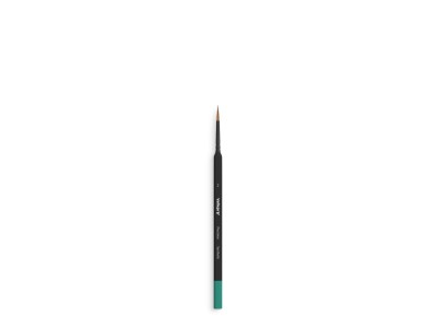 Round Synthetic Brush, Triangular Handle No. 2 