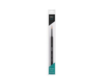 Round Synthetic Brush, Triangular Handle No. 3 