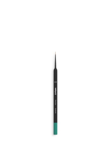 Round Synthetic Brush, Triangular Handle No. 3/0 