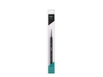 Round Synthetic Brush, Triangular Handle No. 3/0 