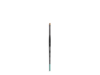 Flat Angled Synthetic Brush Small 