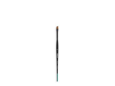 Flat Angled Synthetic Brush Medium 