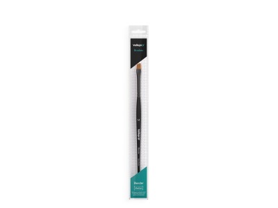Flat Angled Synthetic Brush Medium 