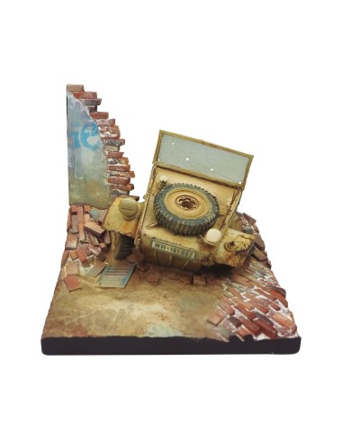 Kubelwagen Base (Front) 7 x 7 cm 