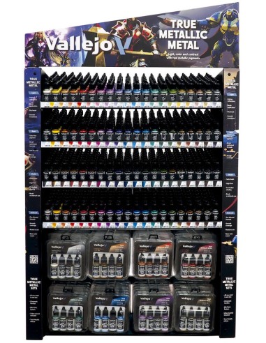 Display: True Metallic Metal Countertop 