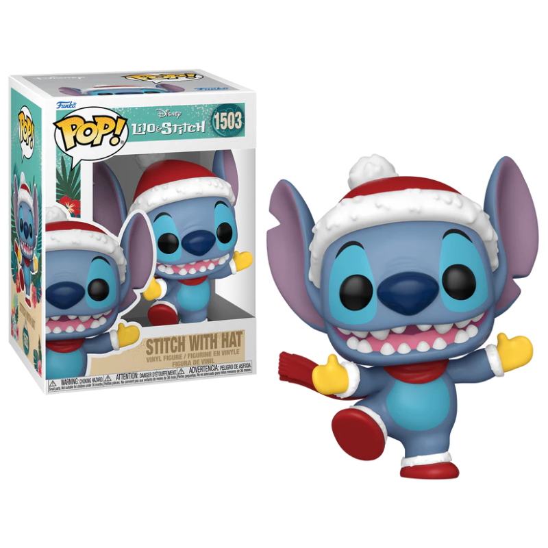 LILO & STITCH - POP Disney NÂ° 1503 - Stitch avec chapeau