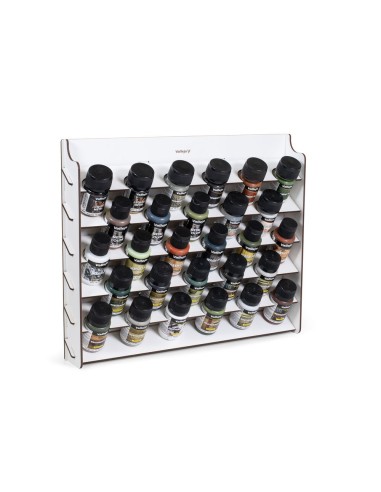 Wall Mounted Paint Display for 35 and 60 ml bottles 39 x 5,2 x 31 cm 