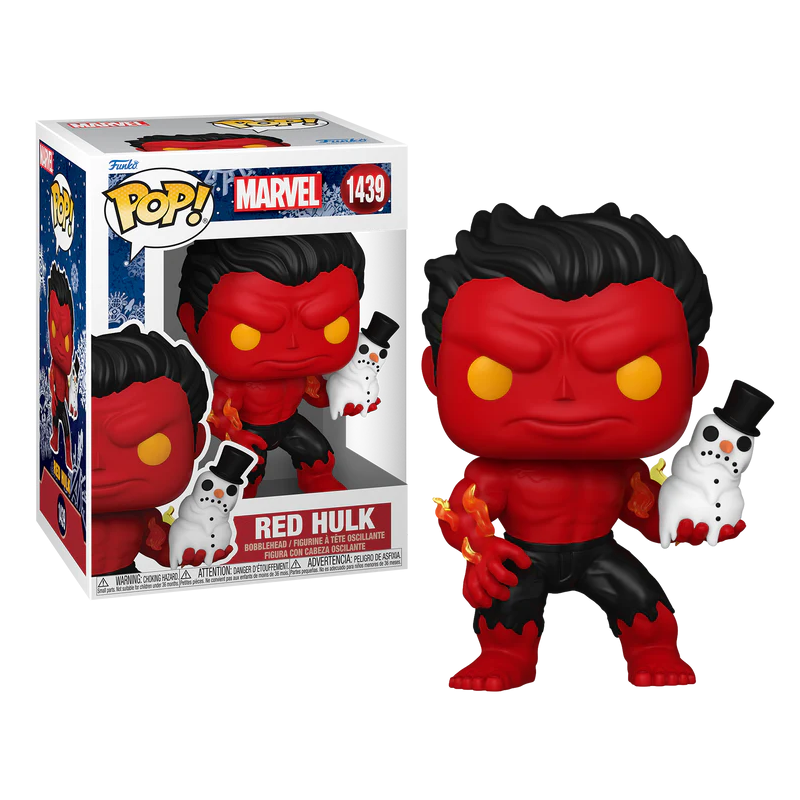 HOLIDAY '24 - POP Marvel NÂ° 1439 - Red Hulk