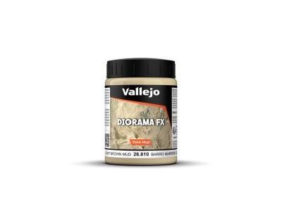 Light Brown Thick Mud  200 ml 