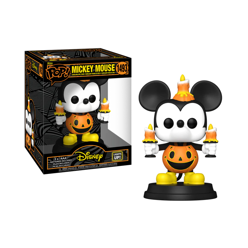 DISNEY - POP Super NÂ° 1493 - Mickey Halloween (Lights up !)