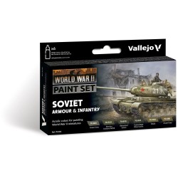 Soviet Armour & Infantry  18 ml 