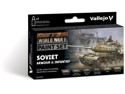 Soviet Armour & Infantry  18 ml 