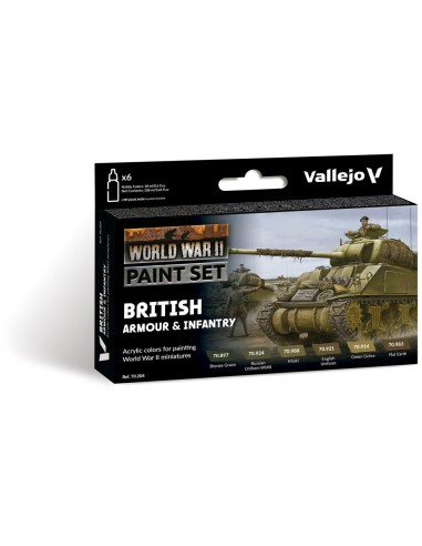 British Armour & Infantry  18 ml 