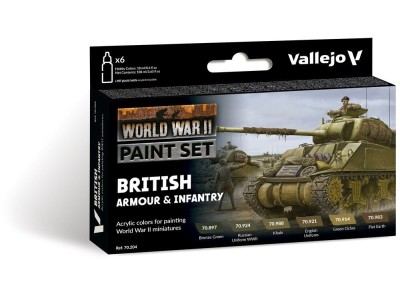British Armour & Infantry  18 ml 