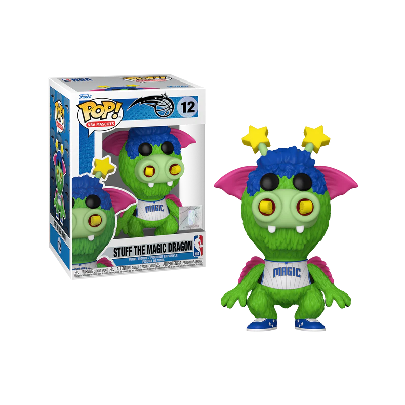 ORLANDO MAGIC - POP NBA Mascots NÂ° 12 - Stuff the Magic Dragon