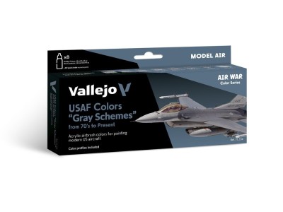 USAF Colors Grey Schemes from 70's to present 18 ml 