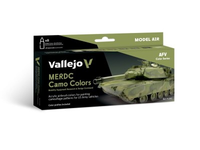 MERDC Camo Colors  18 ml 