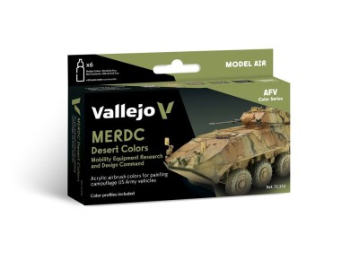 MERDC Desert Colors  18 ml 