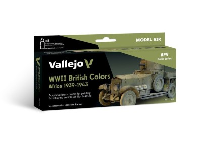 WWII British Colors Africa 19391943 18 ml 