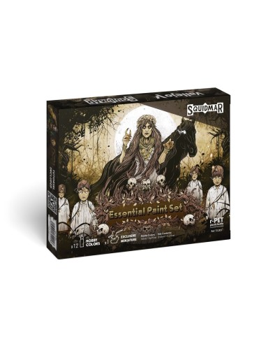 Essential Paint Set by Squidmar Miniatures 18 ml 