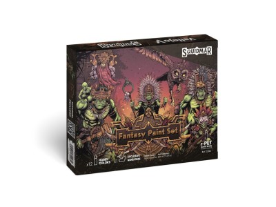 Fantasy Paint Set by Squidmar Miniatures 18 ml 