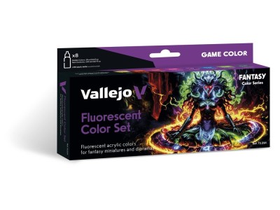 Fluorescent Color Set 18 ml 