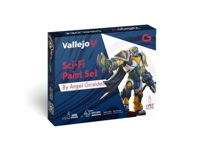 SciFi Paint Set by Angel Giraldez 18 ml 