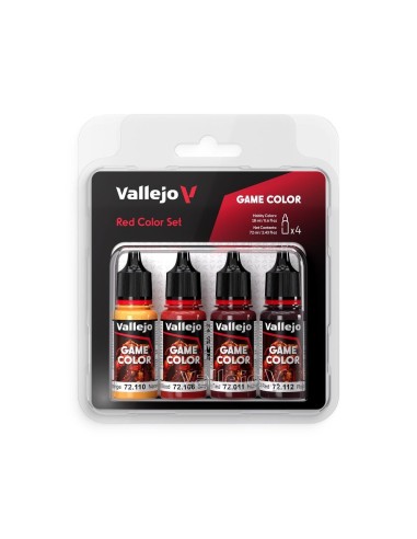 Red Color Set 18 ml 
