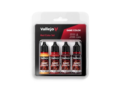 Red Color Set 18 ml 