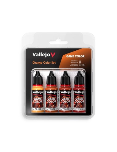 Orange Color Set 18 ml 