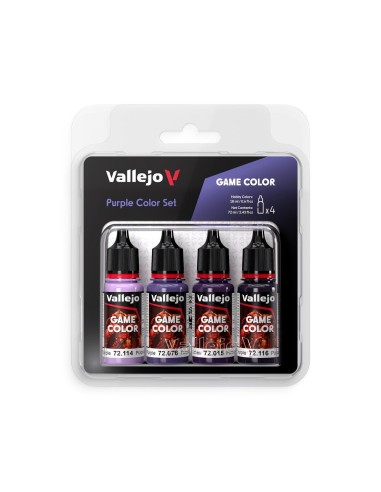 Purple Color Set 18 ml 