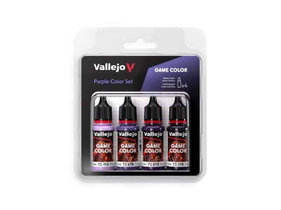 Purple Color Set 18 ml 