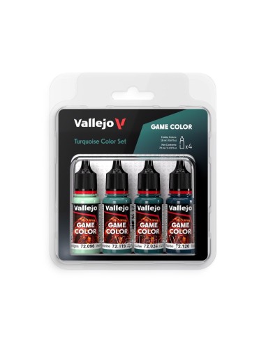 Turquoise Color Set 18 ml 