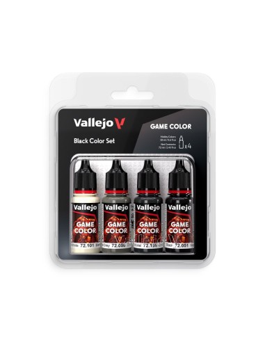 Black Color Set 18 ml 