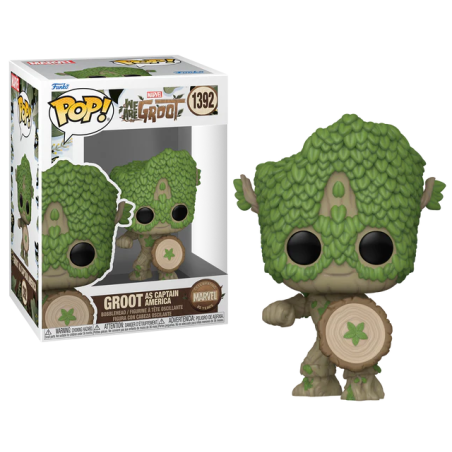 WE ARE GROOT - POP Marvel NÂ° 1392 - Captain America