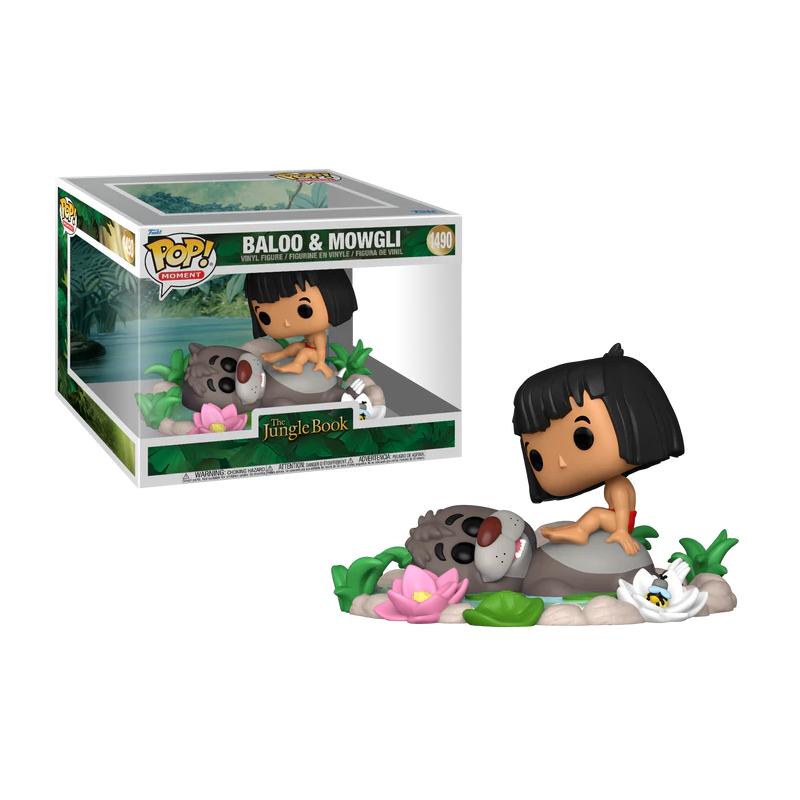 LE LIVRE DE LA JUNGLE - POP Moment NÂ° 1490 - Baloo & Mowgli