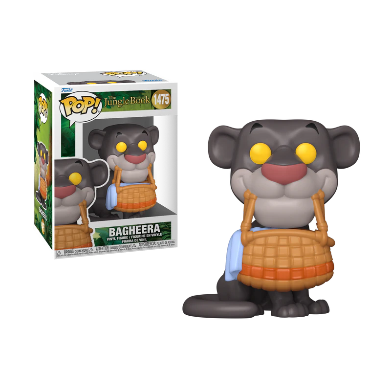 LE LIVRE DE LA JUNGLE - POP Disney NÂ° 1475 - Bagheera avec Panier