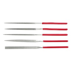 Set of 5 diamond needle files 