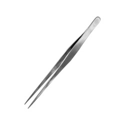 Straight Tip Stainless Steel Tweezers (175 mm) 